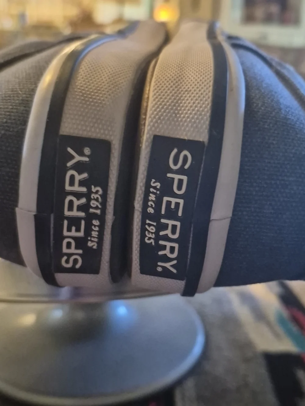 Men's Sperry Top-Sider Striper II CVO Sneaker,  8.5. Like New. (#)